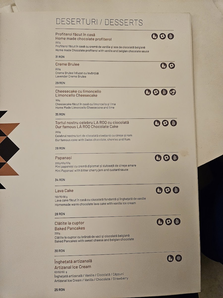Menu La Roq Restaurant Sinaia-2