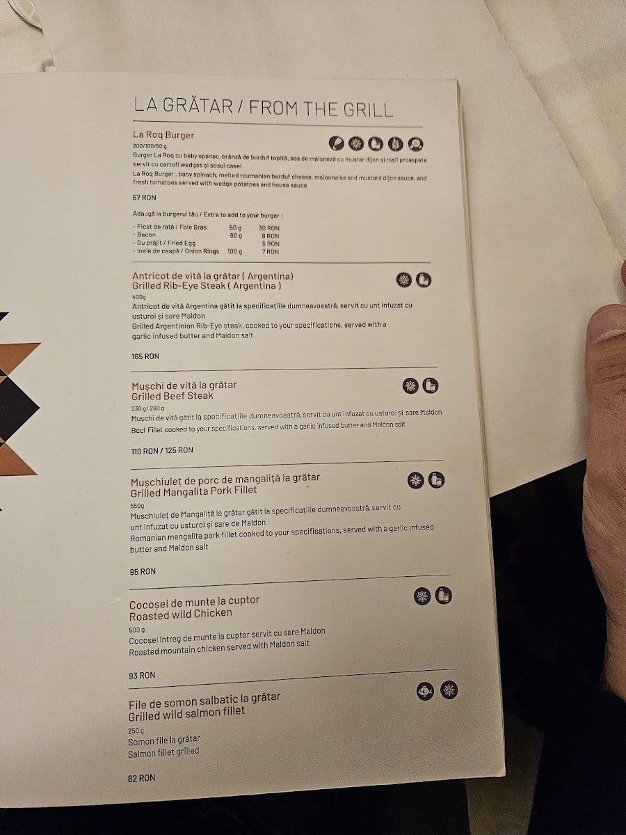 Menu La Roq Restaurant Sinaia-4
