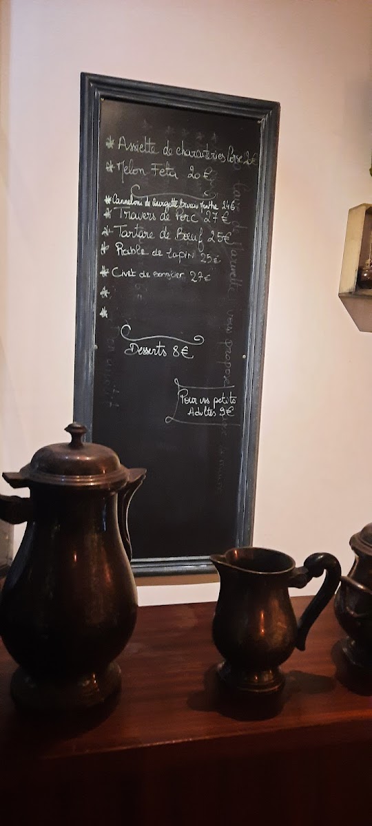 Menu La Rôtisserie De Marinette-3
