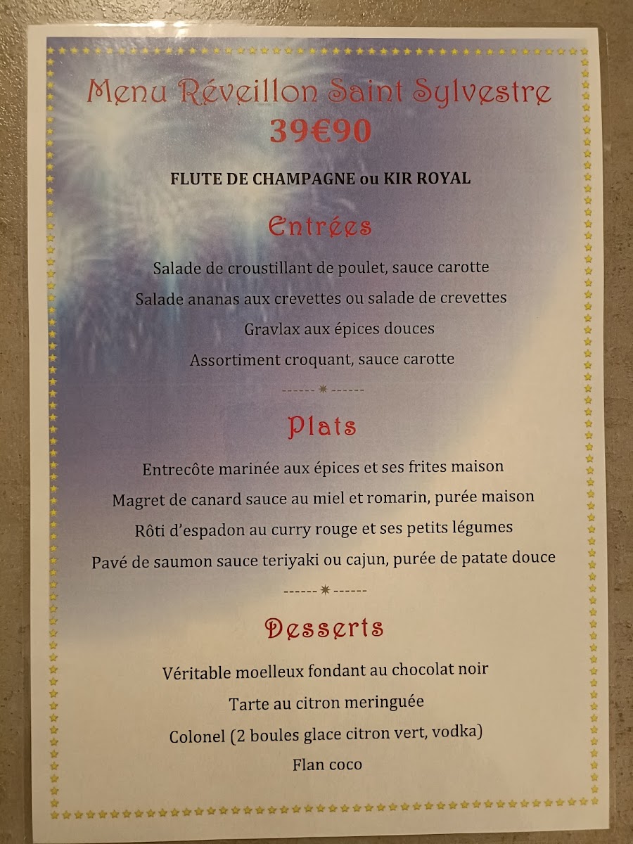 Menu La Route Des Épices-6