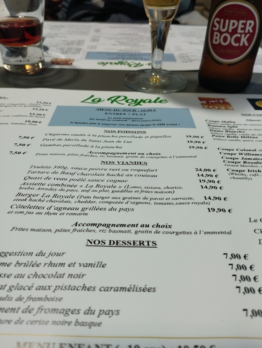 Menu La Royale-1