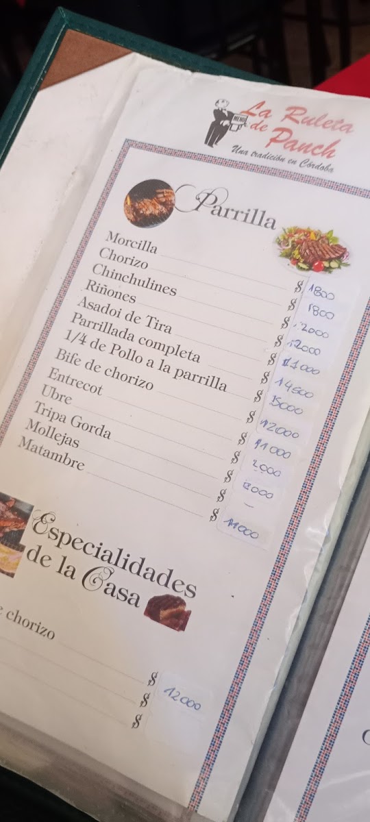 Menu La Ruleta De Pancho-9