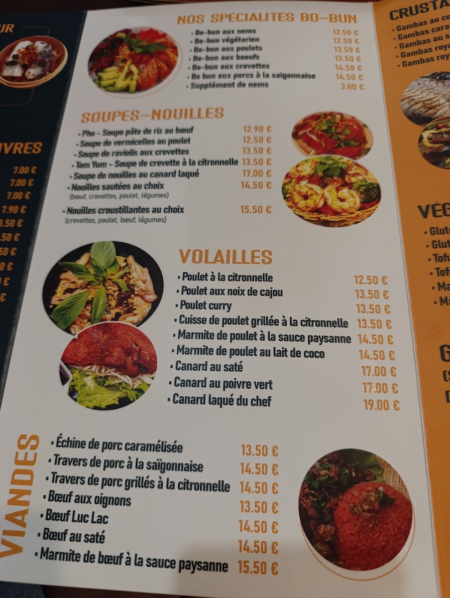 Menu La Saïgonnaise-5
