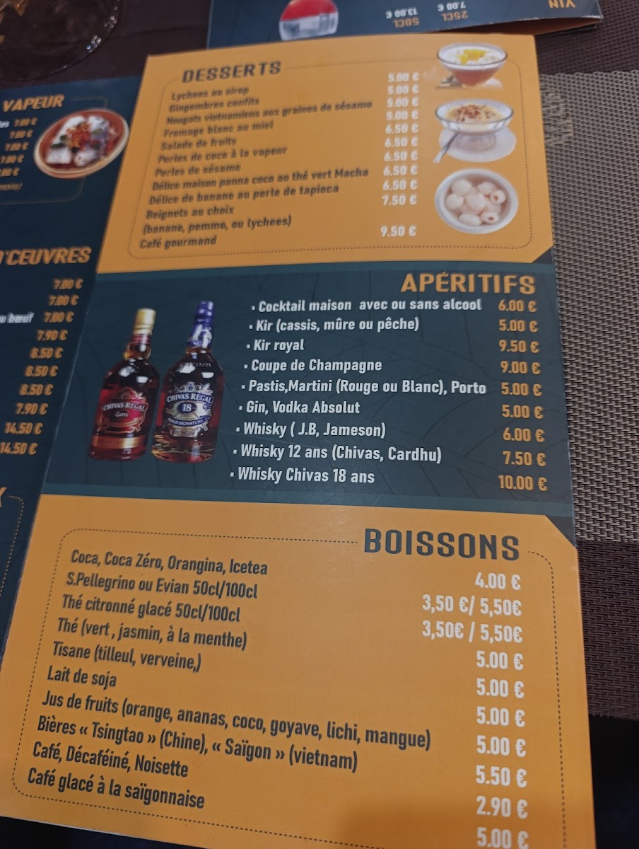 Menu La Saïgonnaise-7