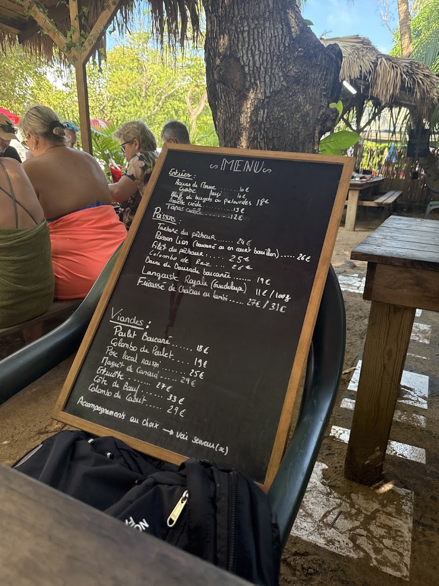 Menu La Salamandre Restaurant Plage-3