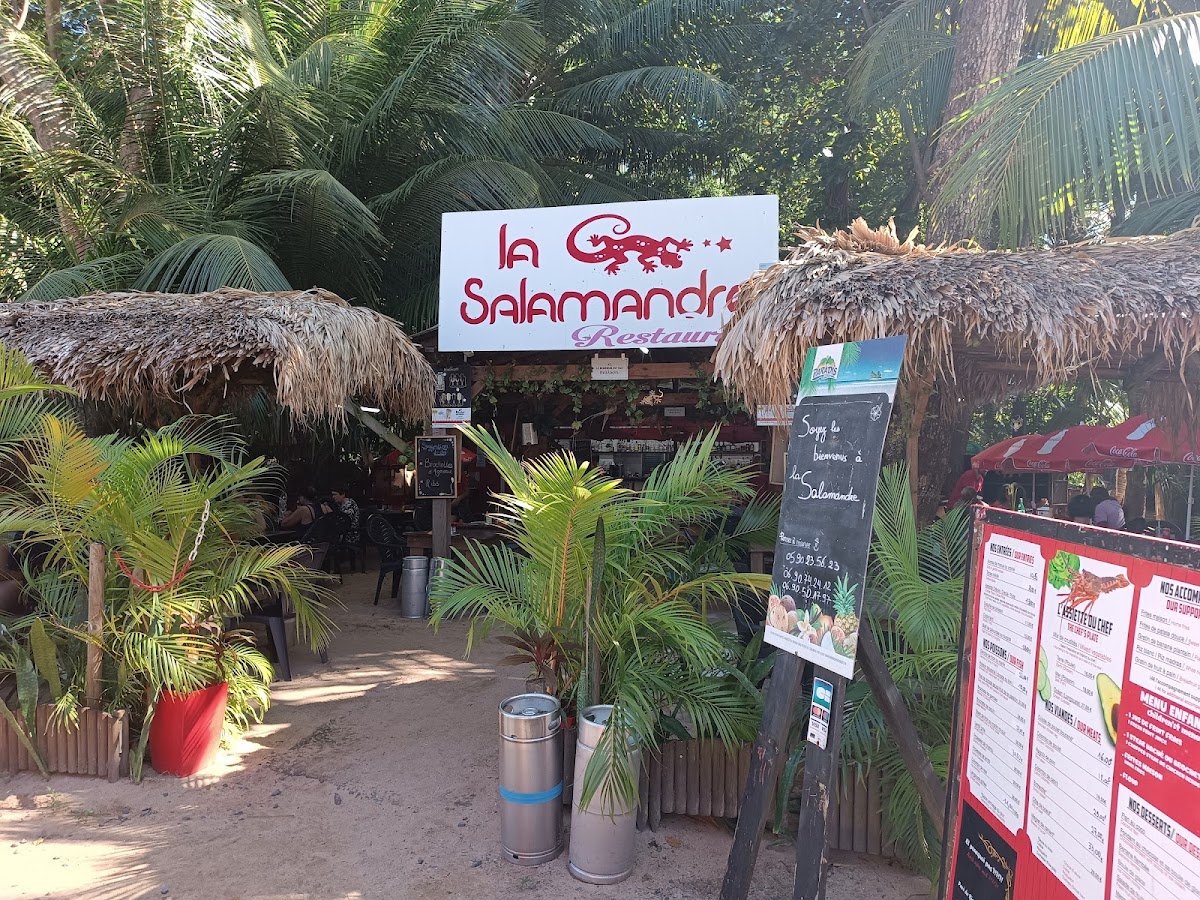 Menu La Salamandre Restaurant Plage-7