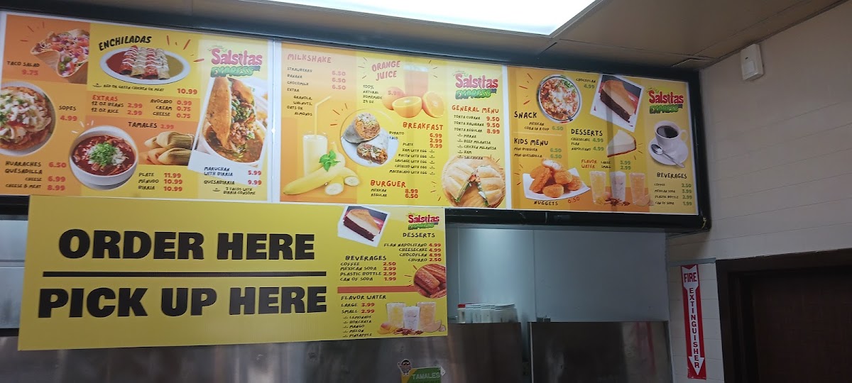 Menu La Salsitas Express-3