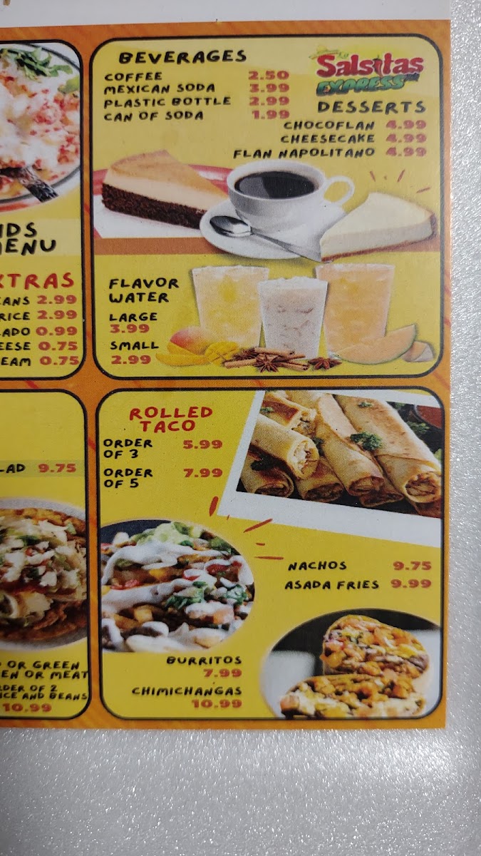 Menu La Salsitas Express-5