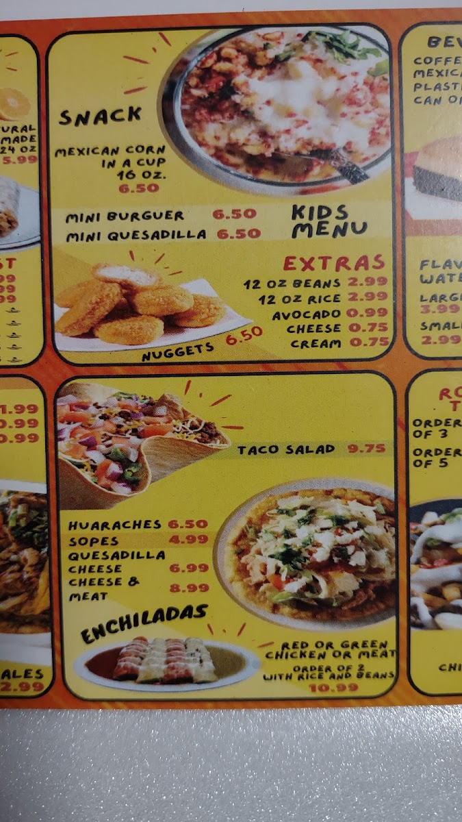 Menu La Salsitas Express-6