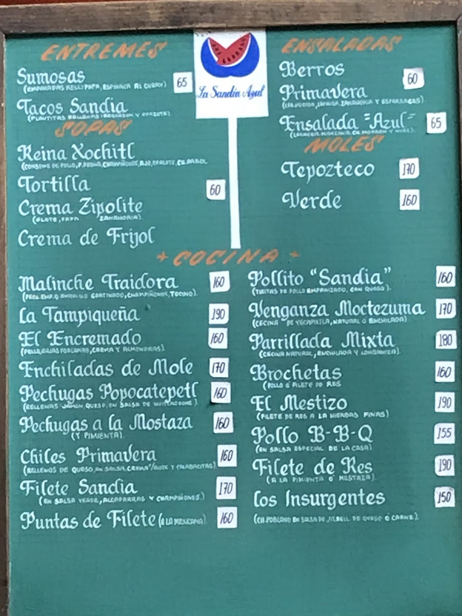 Menu La Sandía Azul-3