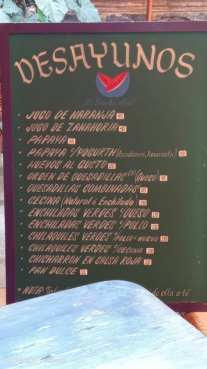 Menu La Sandía Azul-4