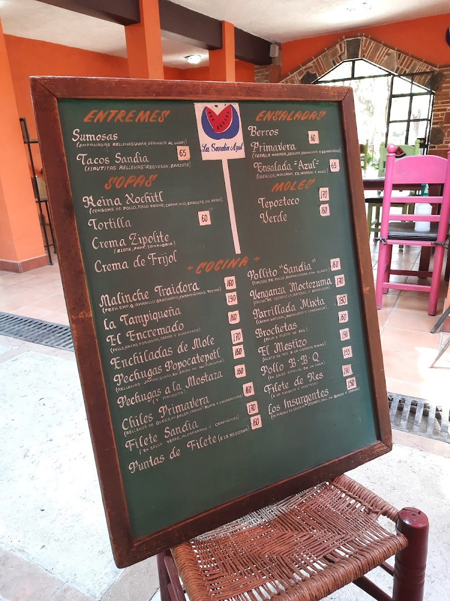 Menu La Sandía Azul-5