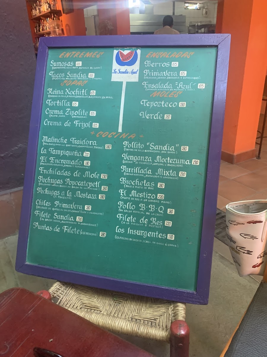 Menu La Sandía Azul-6