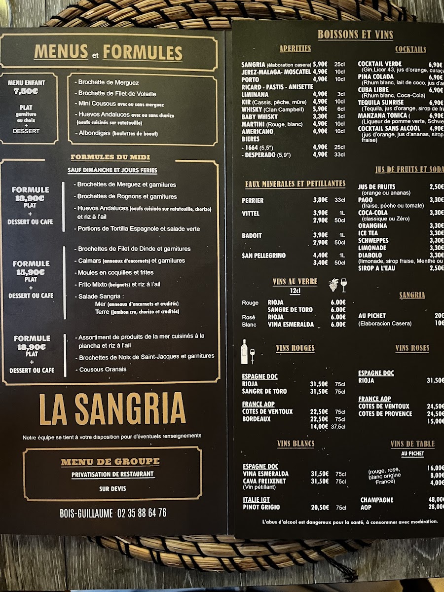 Menu La Sangria-3