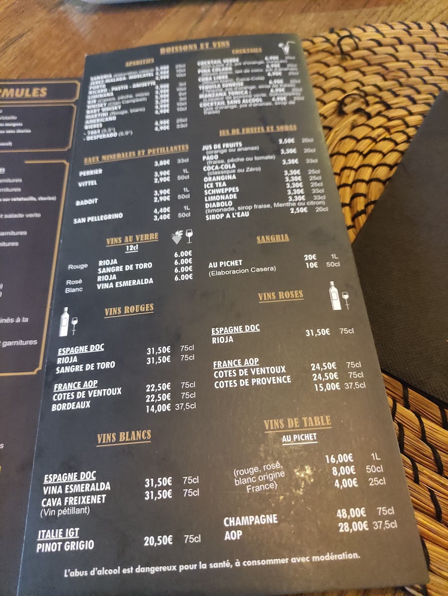 Menu La Sangria-7
