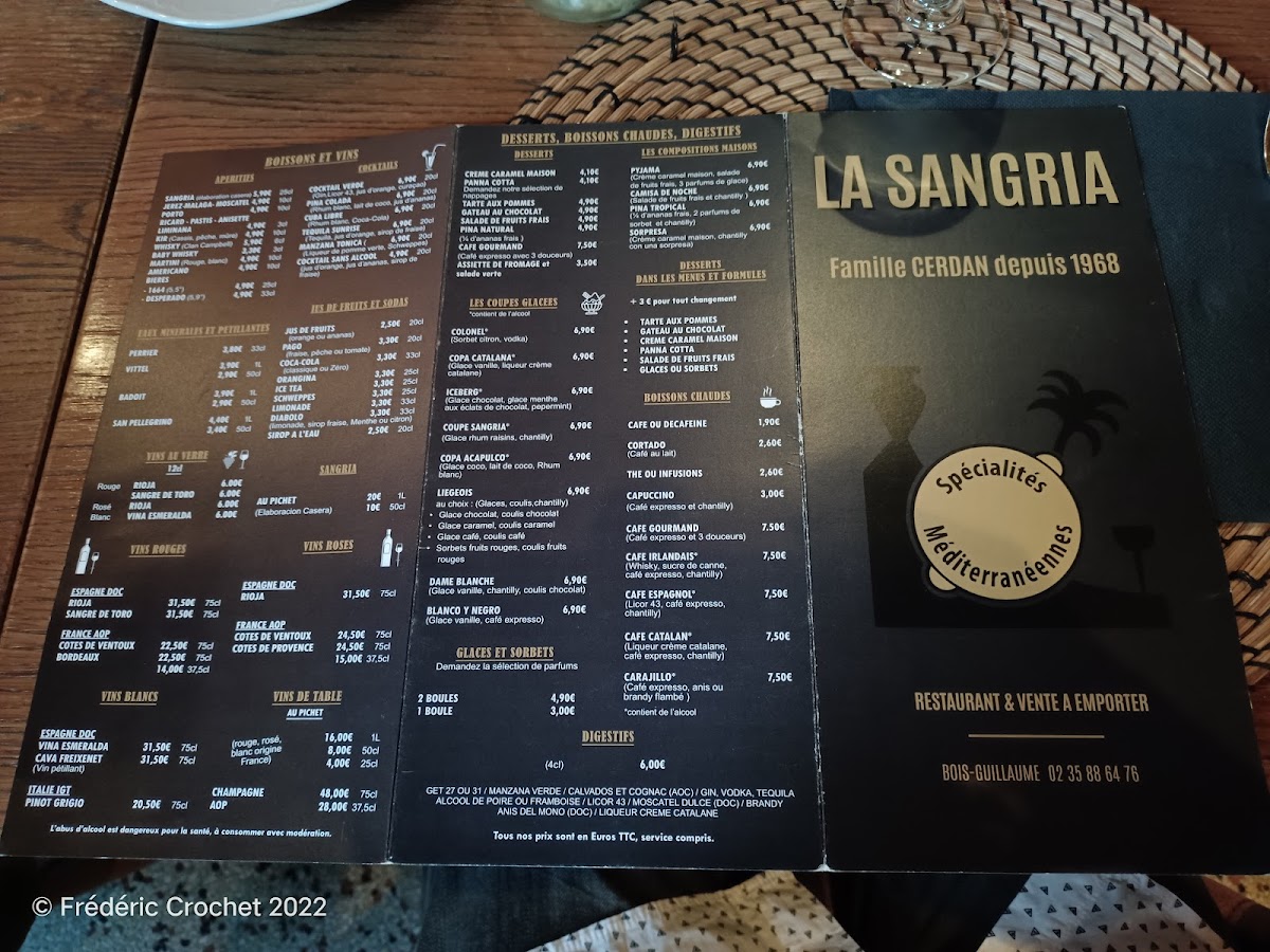 Menu La Sangria-9