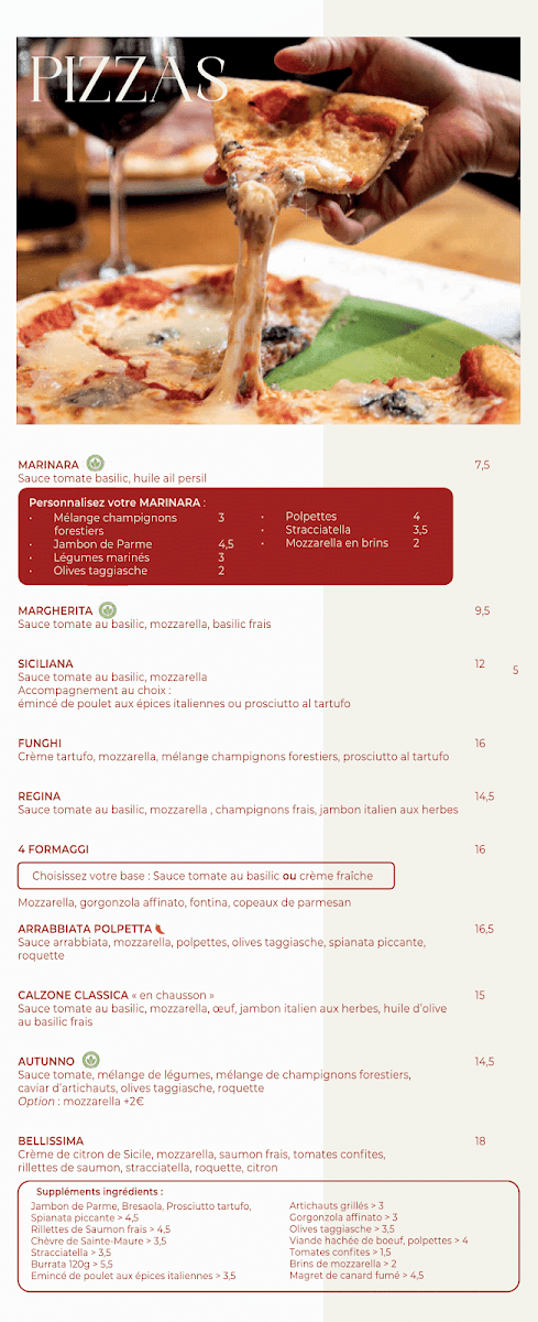 Menu La Scaleta Restaurant Pizzeria-4