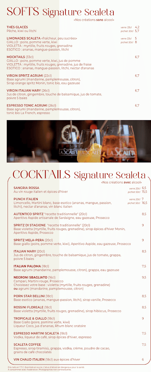 Menu La Scaleta Restaurant Pizzeria-8