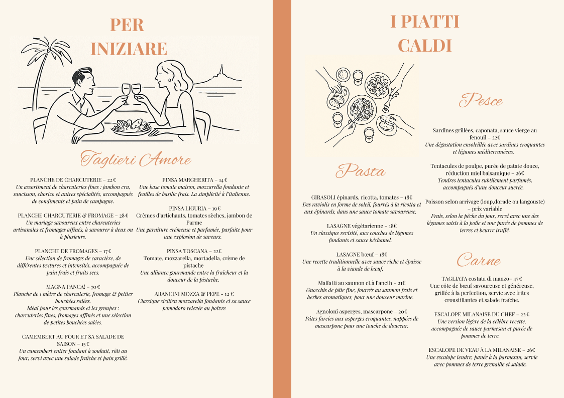 Menu La Scaletta Marseille Restaurant (By Le Mousse)-1