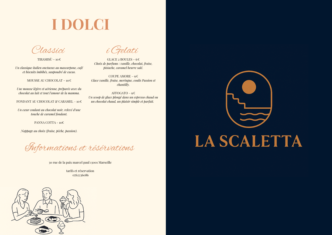 Menu La Scaletta Marseille Restaurant (By Le Mousse)-2