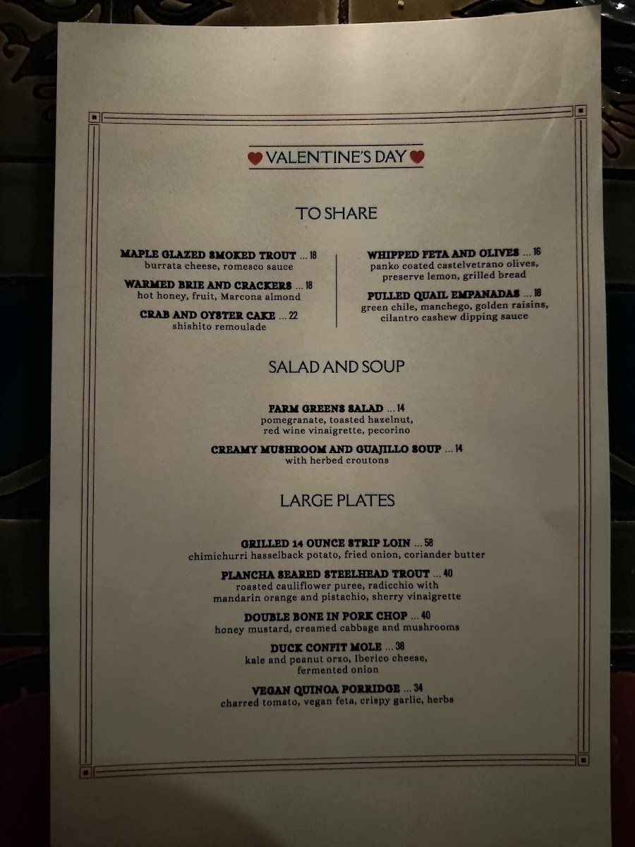 Menu La Sirena-1