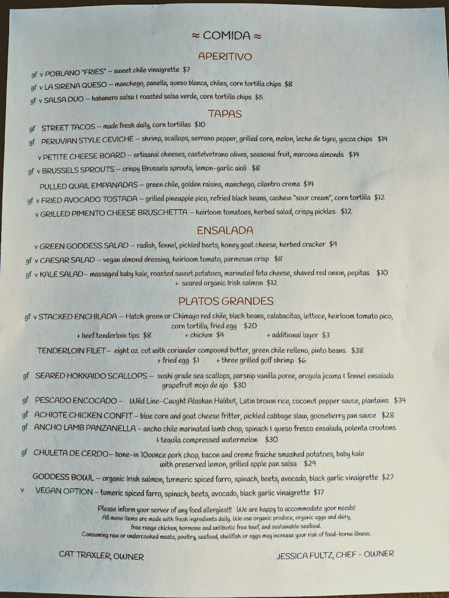 Menu La Sirena-6