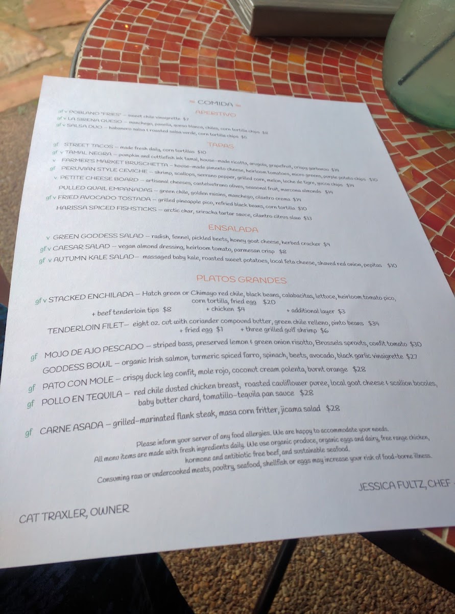 Menu La Sirena-7