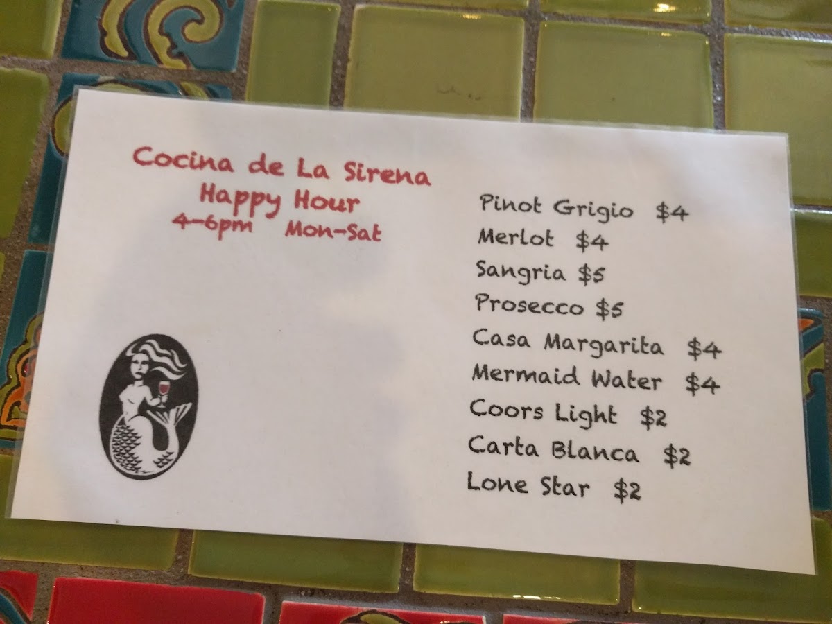 Menu La Sirena-8