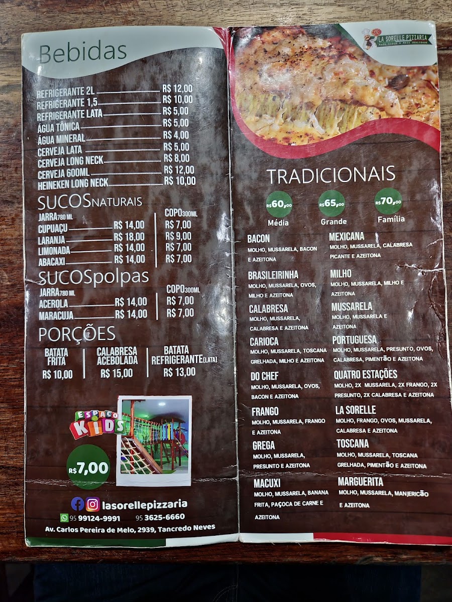 Menu La Sorelle Pizzaria-2