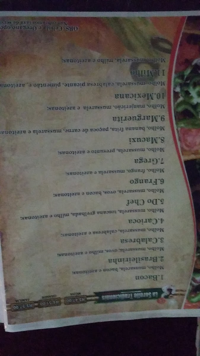 Menu La Sorelle Pizzaria-8