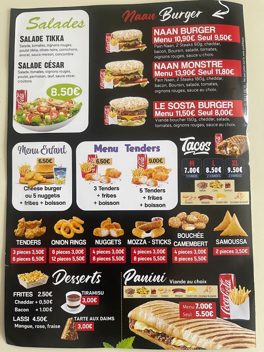 Menu La Sosta-1
