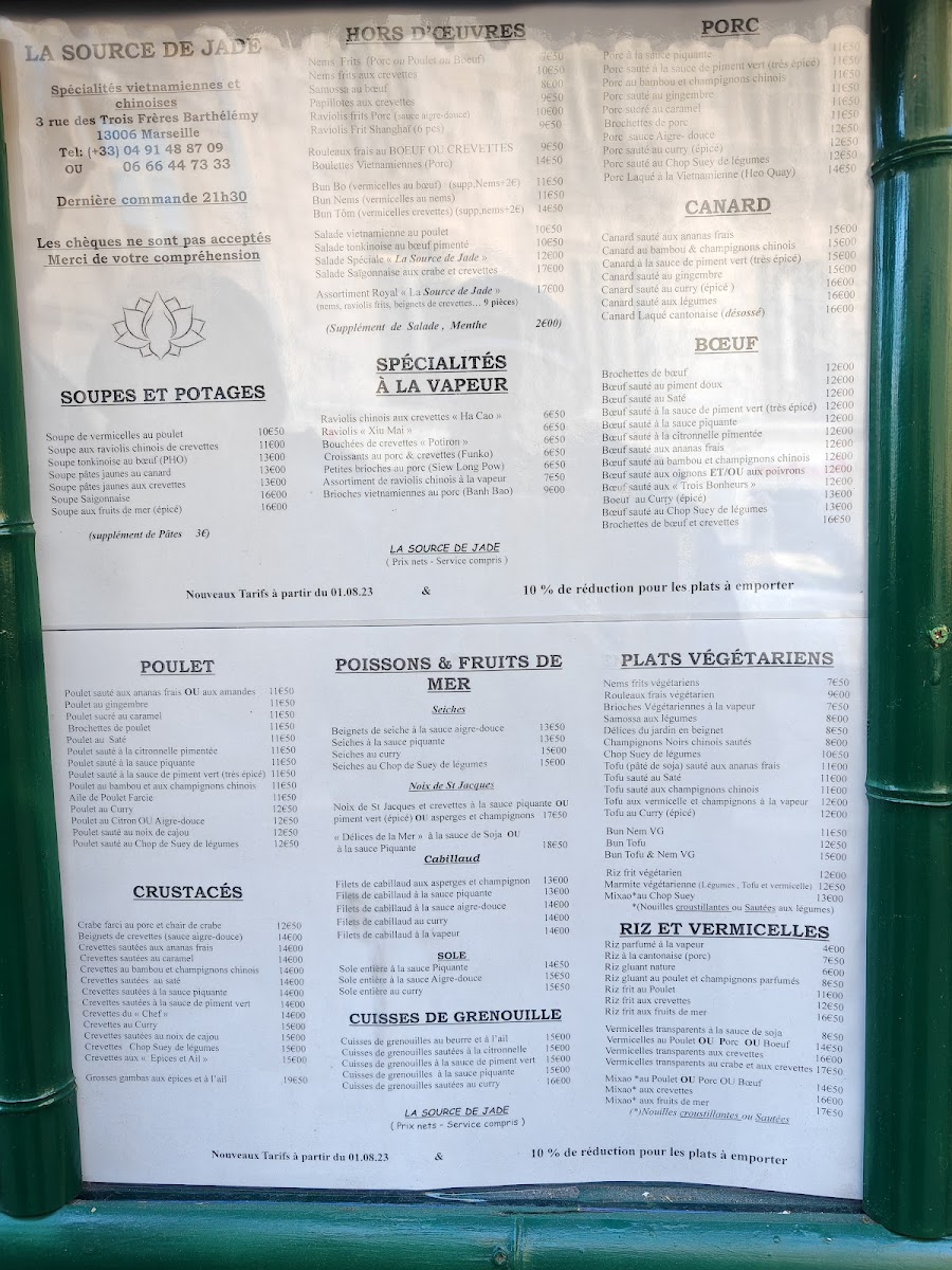 Menu La Source De Jade-4