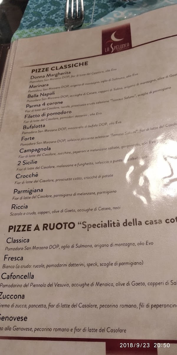 Menu La Spelunca Osteria Steakhouse-5