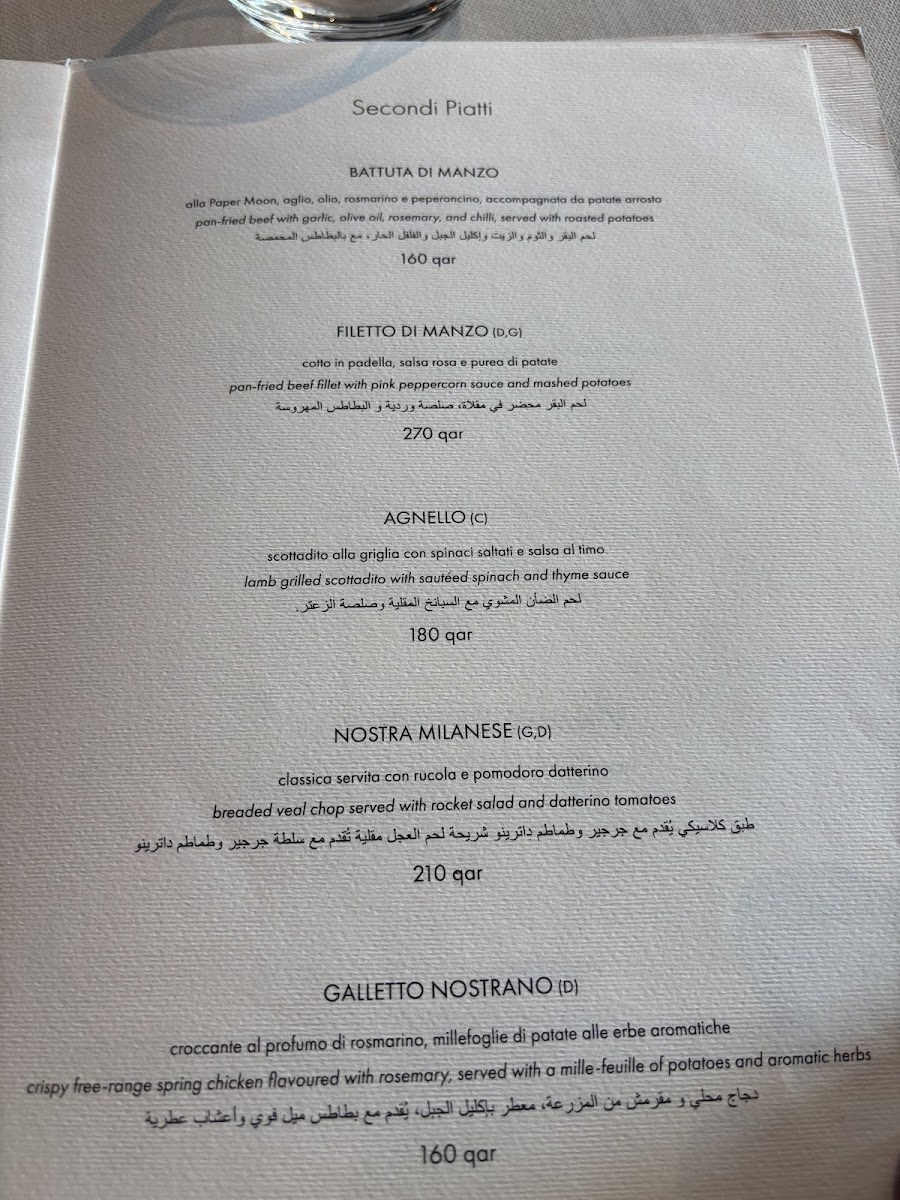 Menu La Spiga By Papermoon-1