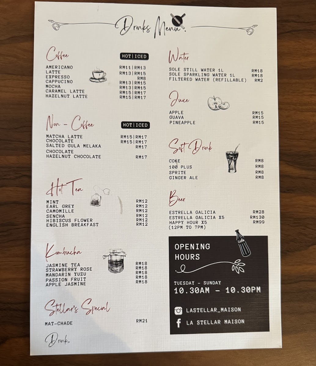 Menu La Stellar Maison-5