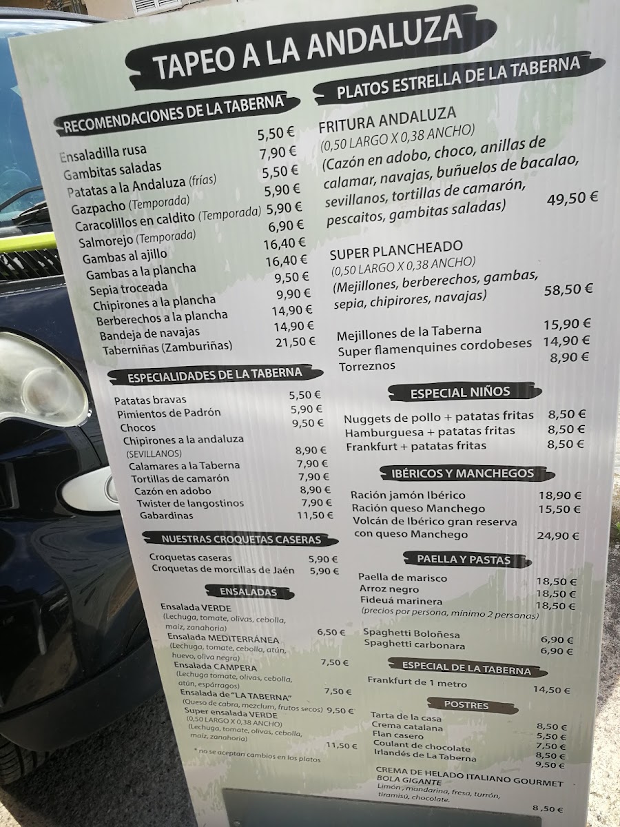 Menu La Taberna De Los Serrano-6
