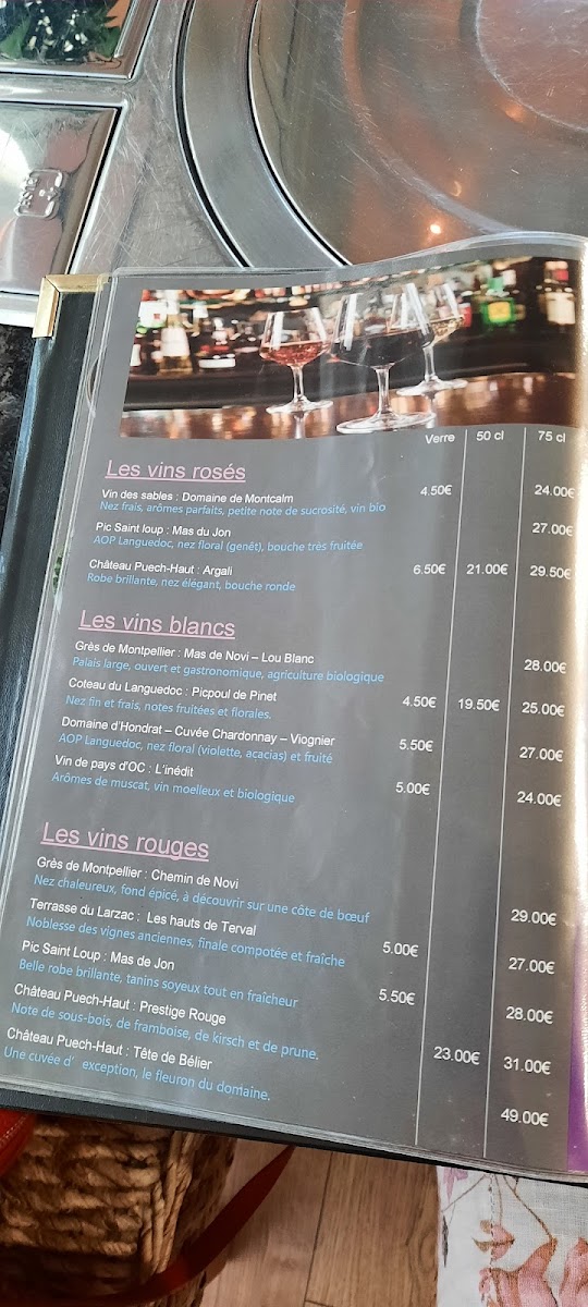 Menu La Table A Plancha (La Grande Motte)-1