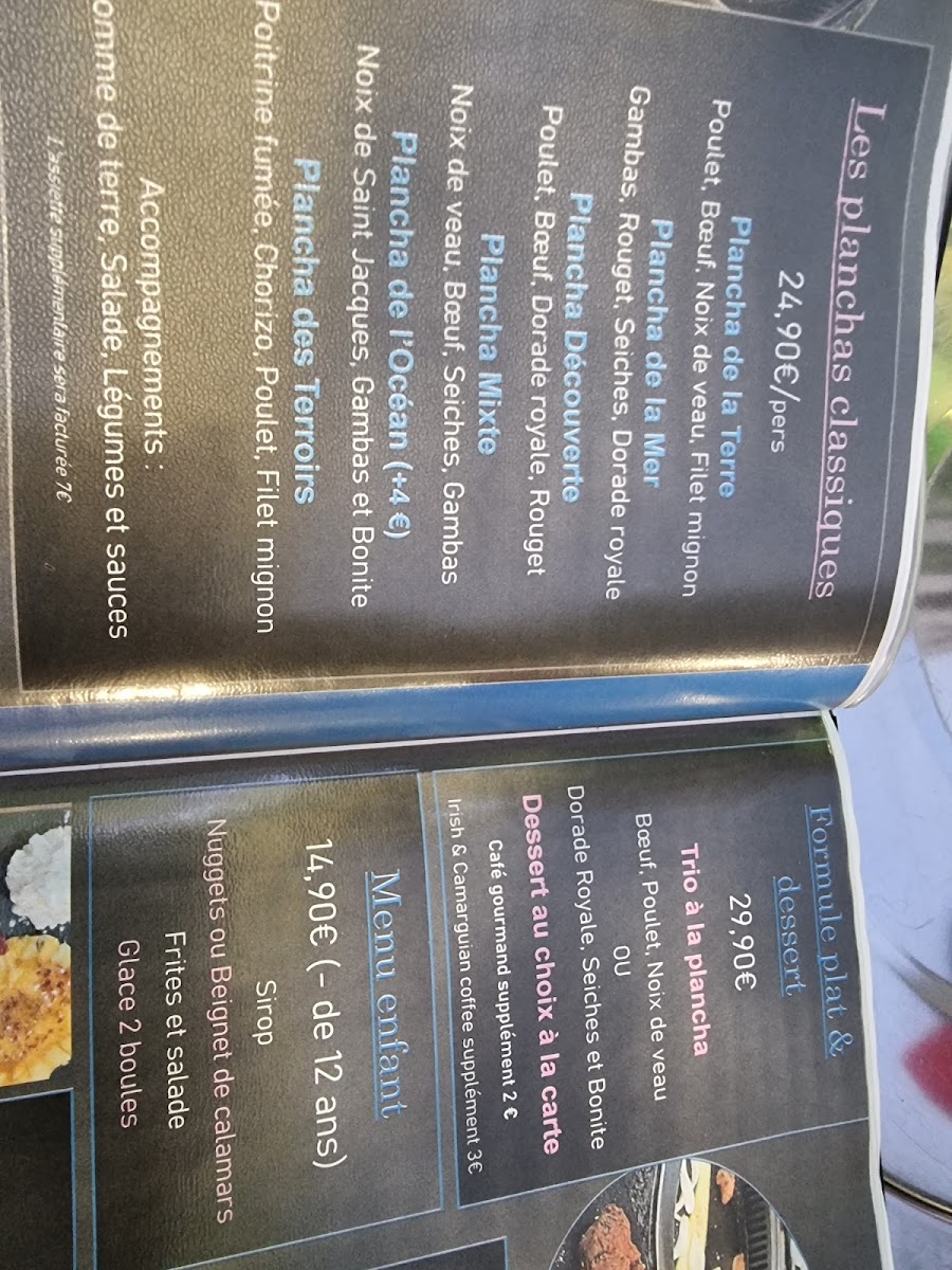 Menu La Table A Plancha (La Grande Motte)-5