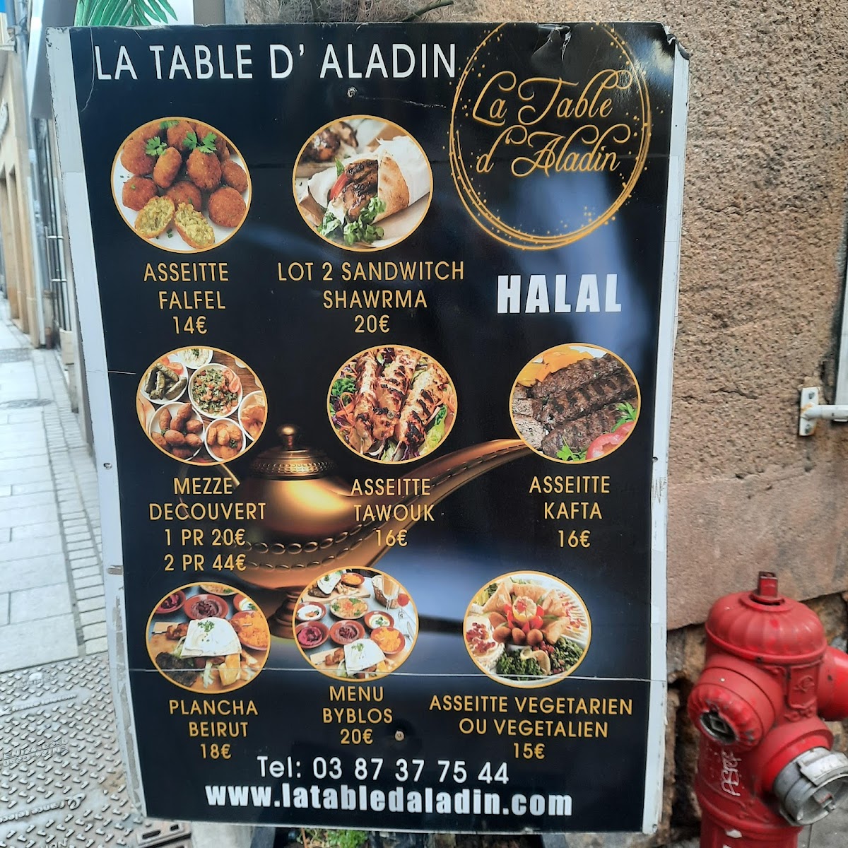 Menu La Table D'aladin-4
