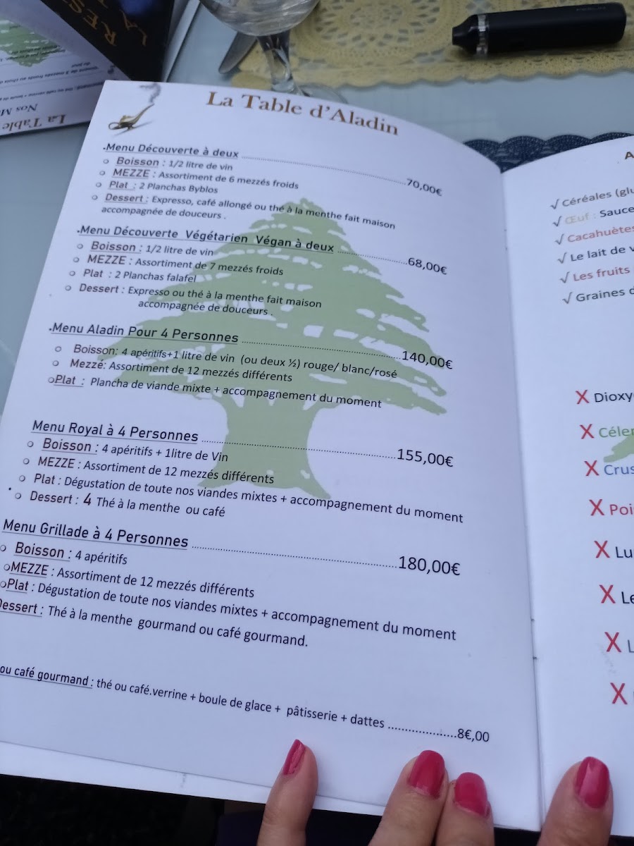 Menu La Table D'aladin-6