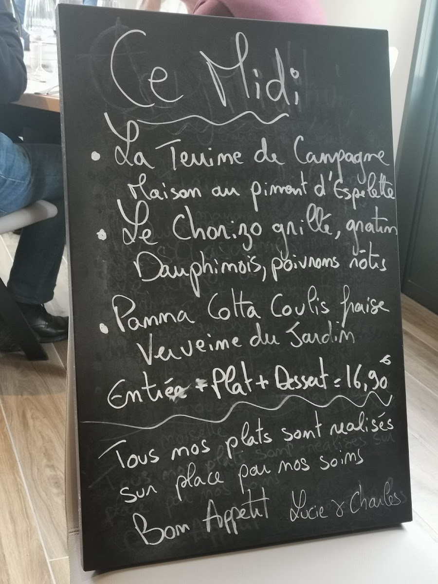 Menu La Table De Charrou-4
