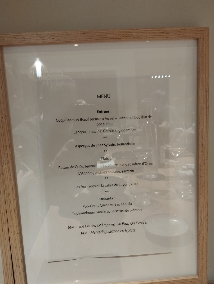 Menu La Table De La Bergerie-8