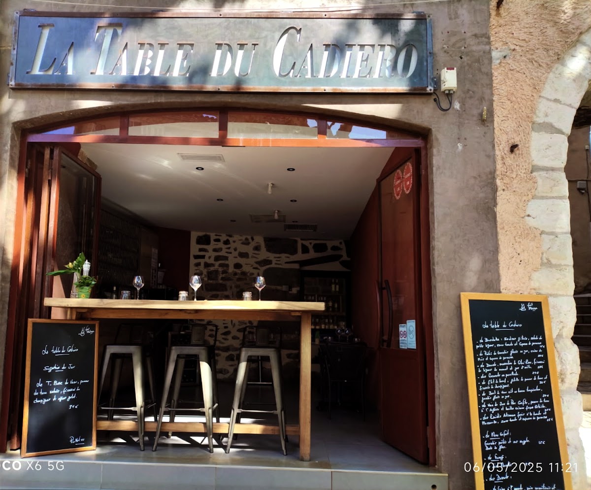 La Table Du Cadiero