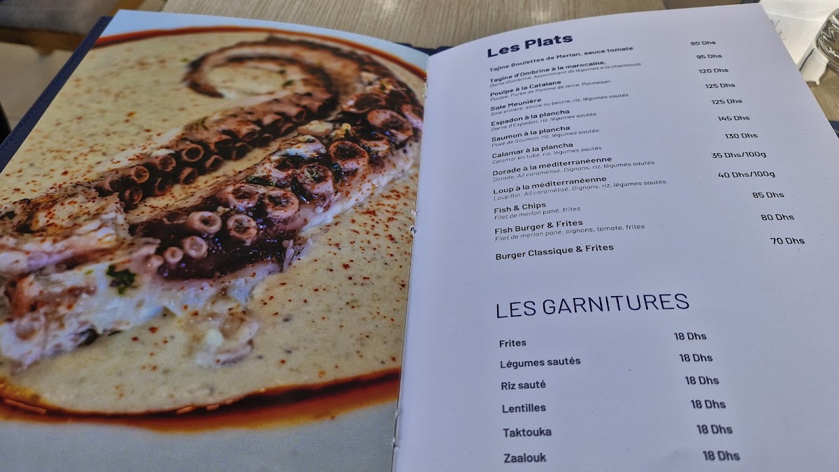 Menu La Table Du Frais-1