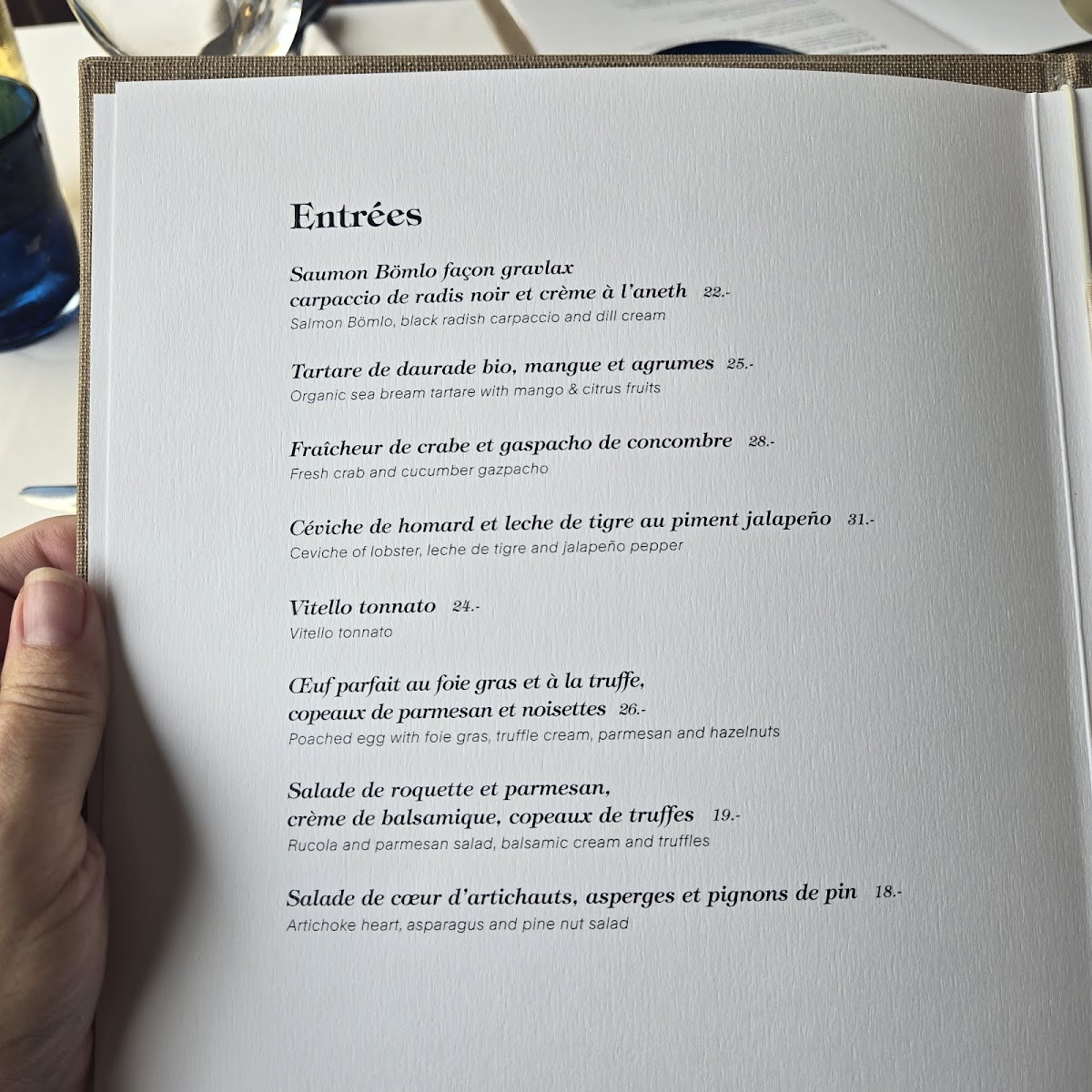 Menu La Table Du Mareyeur-2