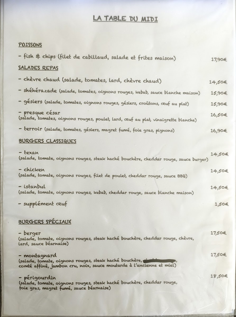 Menu La Table Du Midi-2
