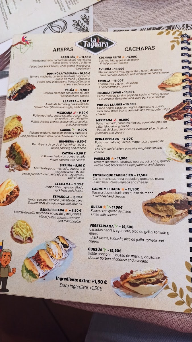 Menu La Taguara By Guayana Mia S.l-7