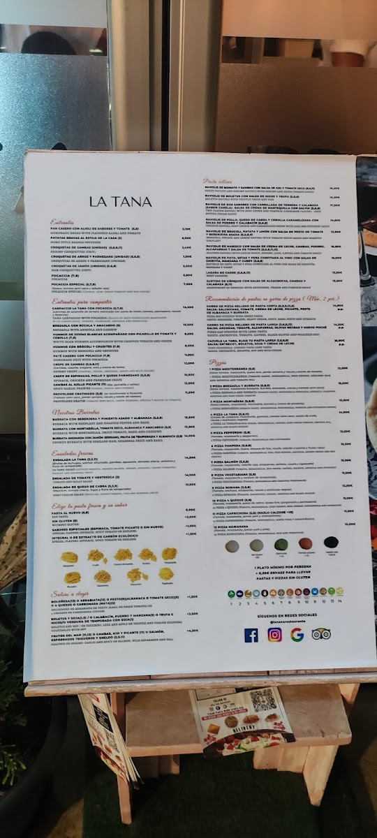 Menu La Tana Restaurante-7