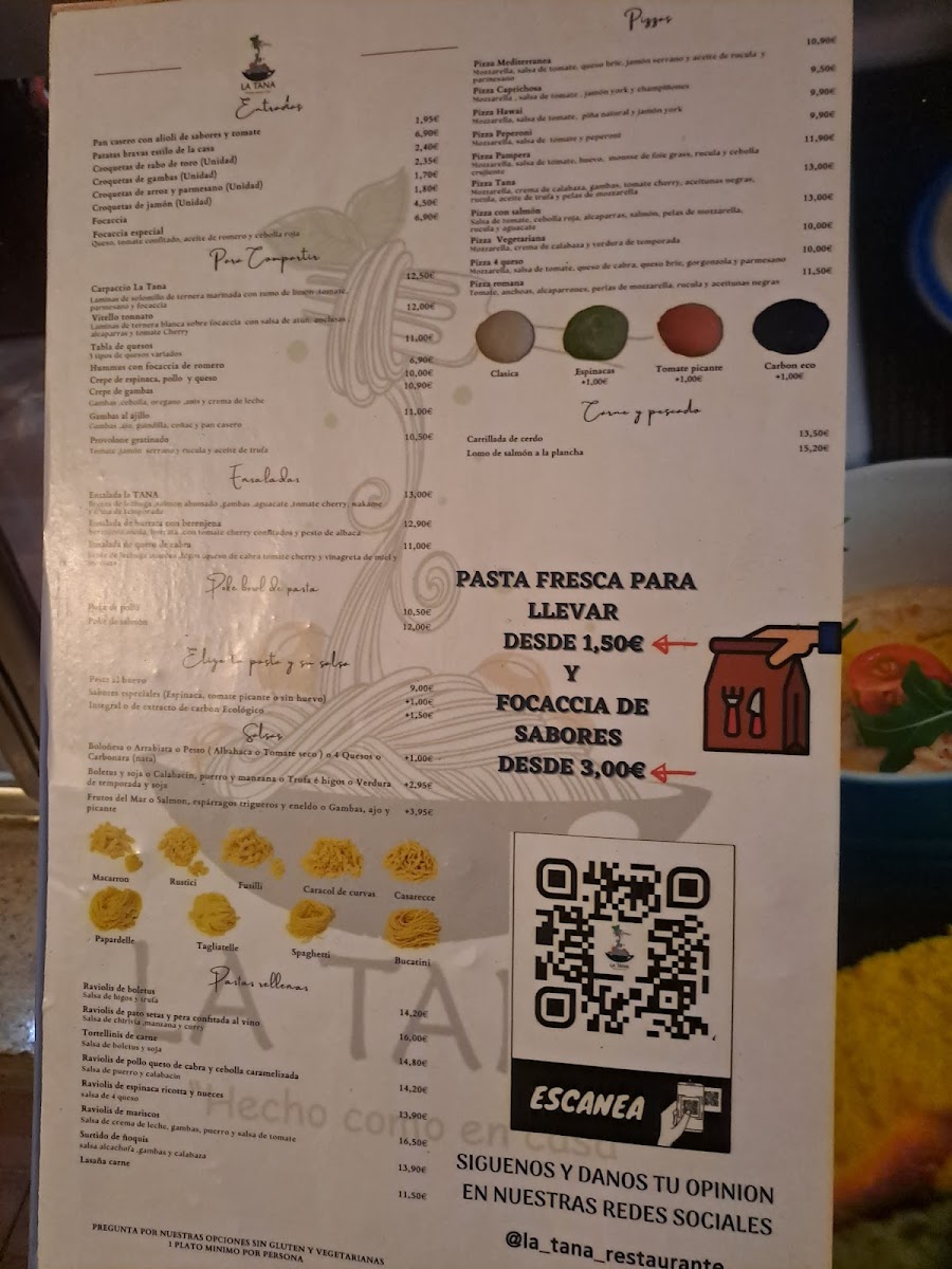 Menu La Tana Restaurante-8