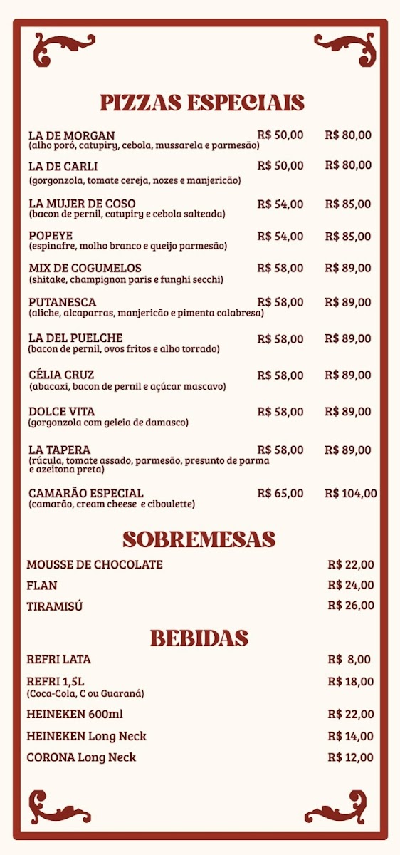 Menu La Tapera Pizzas E Massas-8
